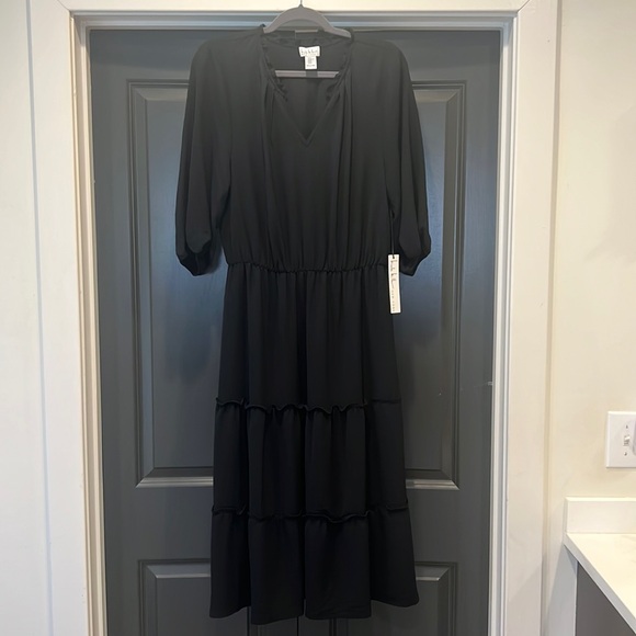 Black Nicole Miller Dress - Picture 1 of 6